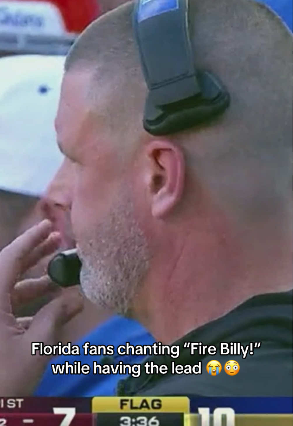 Florida fans growing impatient 😳 #football #CollegeFootball #florida #cfb #coach 