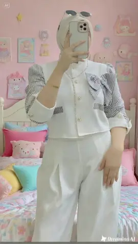 one set premium kekinian  #fyp #ootdwanita #setelanwanita #onesetwanita #onesetkekinian 