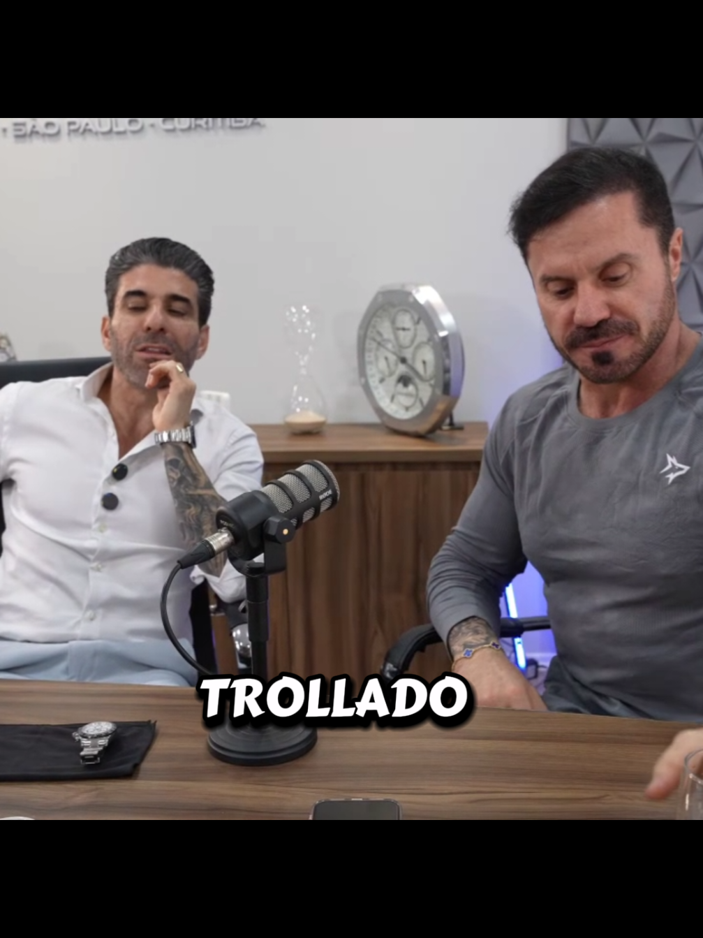 Renato ficou sem acreditar que seu relógio era falso 🤣 #cortescariani #renatocariani  #cortesmaromba 