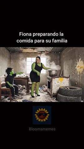 Fiona preparando la comida para su familia #risas😂😂😂 #videosderisa #videosgraciosos 