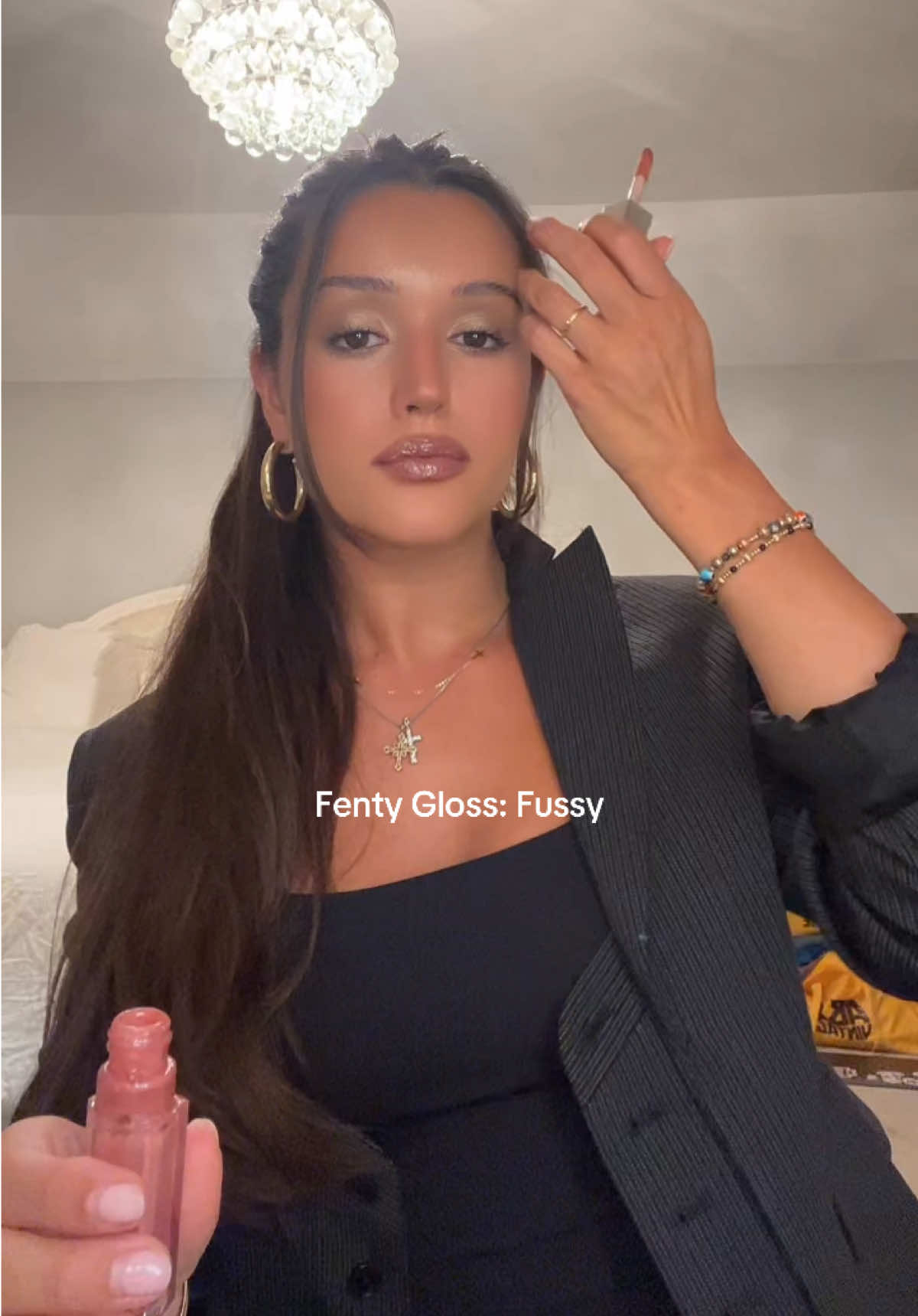 LIP COMBO OF THE DAY💋💋 MWAHHH #beauty #lipgloss #makeup #fentybeauty #girl @Fenty Beauty @sephora @M.A.C Cosmetics Store 