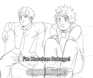 And Eli…!! Did not take over a month to post again?!?! (How they be acting while watching the war live stream afterwards #bakudeku #bkdk #bakugou #deku #mha 