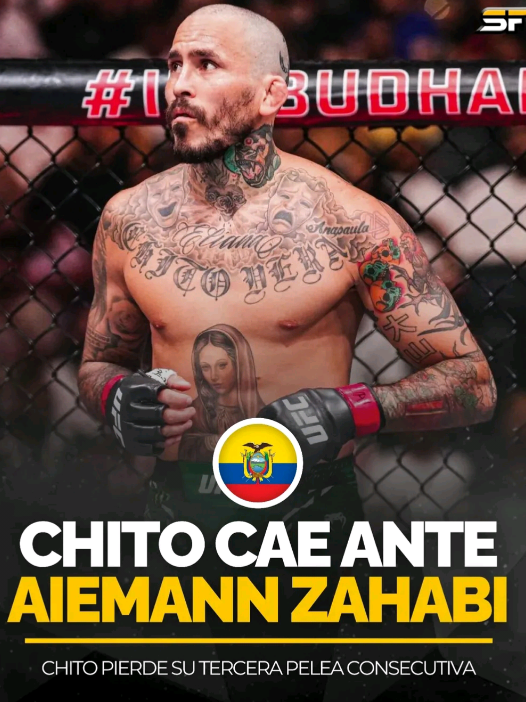 QUE LE PASA AL CHITO VERA? 🇪🇨😪 #chitovera #ecuador #perdio #UFC #mrgallard0 