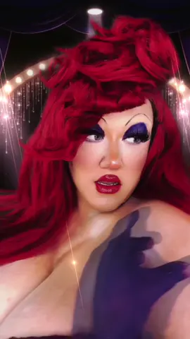 I see red…. ❤️💜 #31daysofhalloween #Halloween #jessicarabbitcosplay #plussizebxrbie 