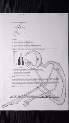 Day 23 of torturing my math teacher everytime she gives me homework. #art #creepy #dark #fyp #horror 