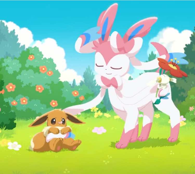 #イーブイ VS #フラエッテ ！？🌼 Eevee VS Floette!?🌼 #ニンフィア #ポケモン #Pokémon