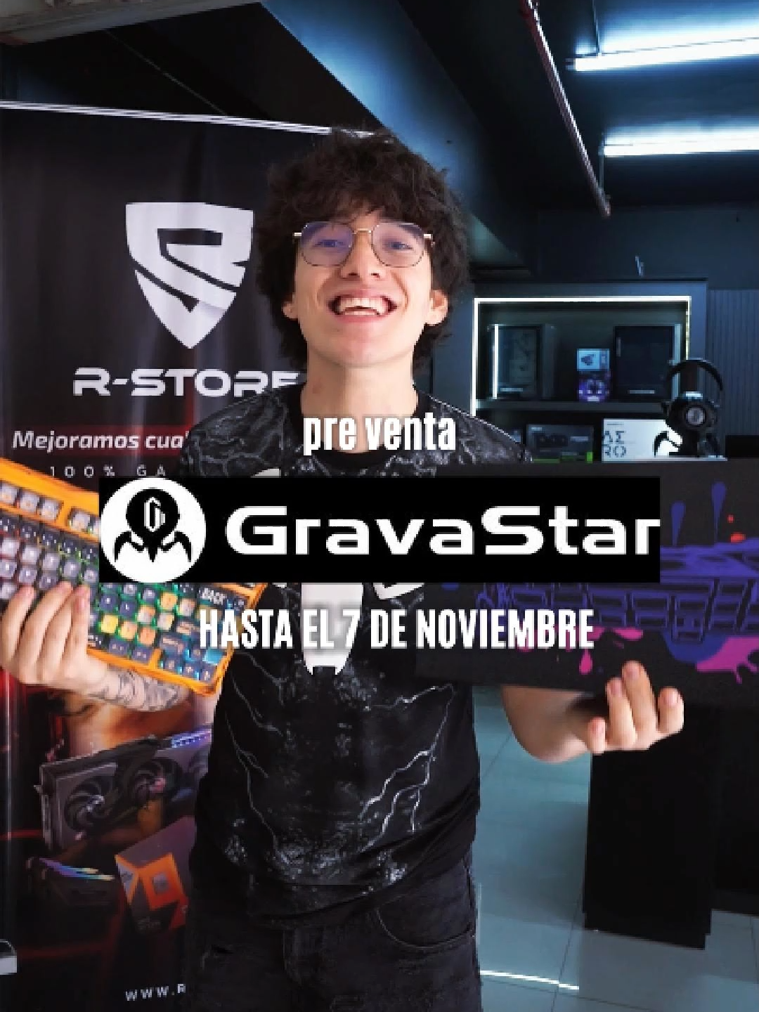 Asi que ya saben chicos haganle caso al sin taita y participen de la preventa de los mejores perifericos Gamer jamas antes vistos en Peru , contactanos al 926464258  o  en facebook : https://www.facebook.com/RazerStoreLC o mira los productos gravastar directamente en nuestra web :   https://www.rstore.pe/search?search_text=gravastar&limit=24&order=relevance&way=DESC