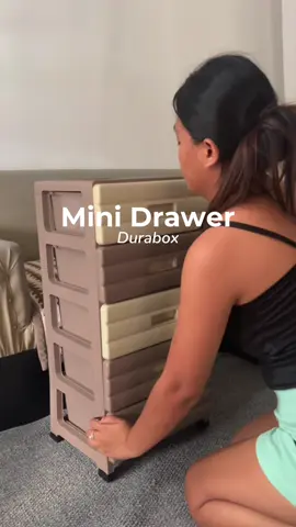 Restock Alert ‼️  Heto na yung mini drawer guys! #minidrawer #durabox 