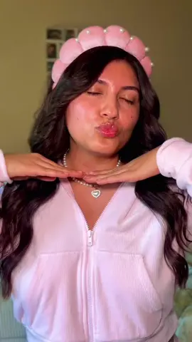 Feeling cute and comfy in this pink 2-piece loungewear set! Who says comfy clothes can't be cute? Let's style this look! 🎀✨☺️ @chanel.beauty @SHEIN @EVRY JEWELS #OOTD #Loungewear #PinkSet #ComfyAndCute #FashionTikTok   