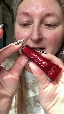This is your sign to grab the new @loréal paris usa Revitalift Eye Bag Instant Eraser 👀✨ It’s exclusive to TikTok Shop right now AND comes with a free Lumi Glass Highlight Balm while supplies last! A total win-win  depuff, smooth, and glow all in one 💫 #LOrealParisPartner #Revitalift #UnderEyeTreatment #eyebaginstanteraser 