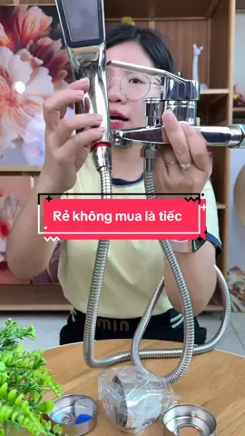 Bộ củ sen tắm nóng lạnh cao cấp, có chế độ tăng áp, mạ crom 5 lớp, dày dặn cứng cáp không lo hoen rỉ #hangxinhtuoi #bocusentamnonglanh 