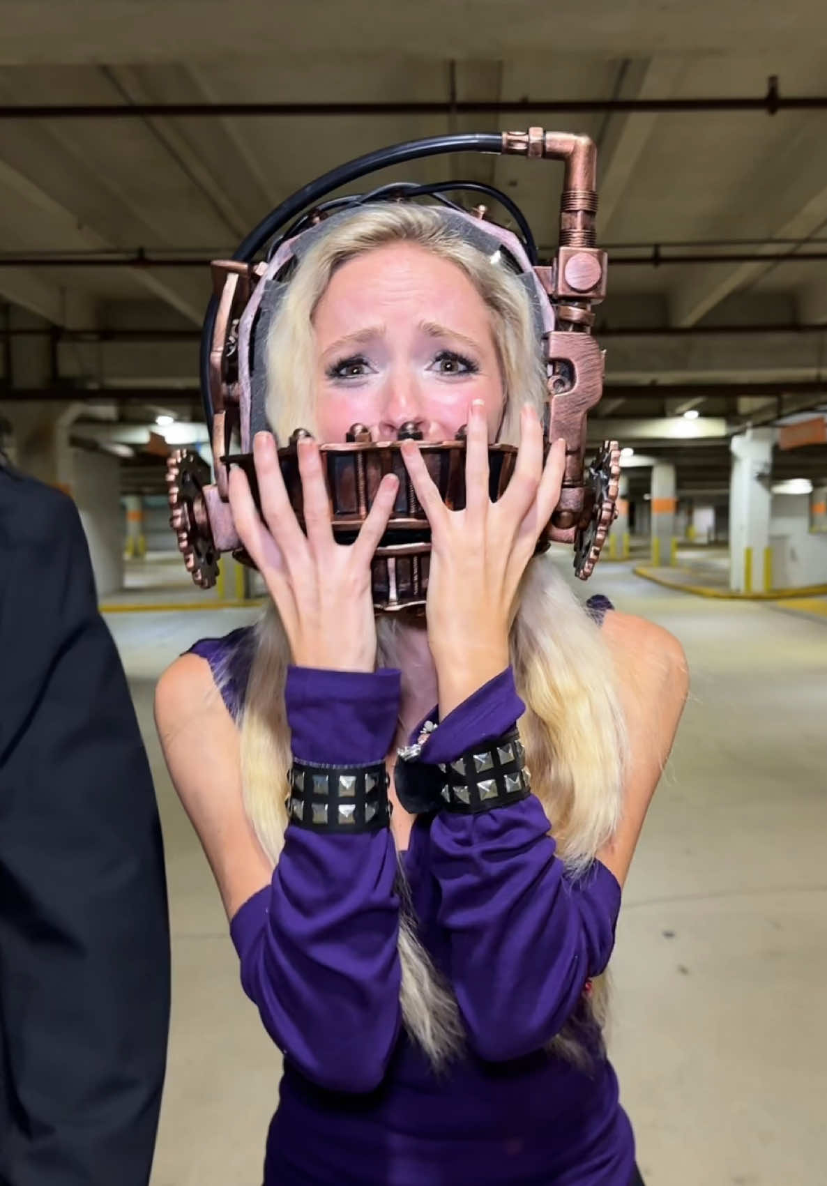 The best duo Halloween costume #fyp #halloween #costume #saw #nataliereynolds saw bear trap costume  