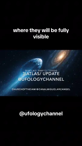@UfologyChannel @3i atlas información 24/7 #3IAtlas 