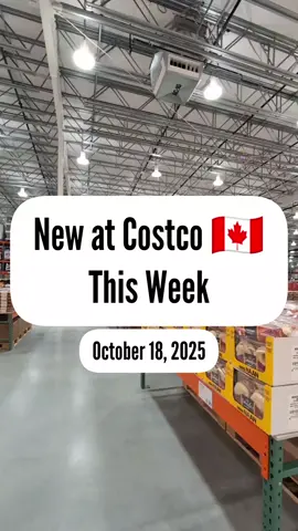 4 New Food Finds at Costco 🇨🇦 This Week October 18, 2025! Which will you be trying? Items spotted all over the GTA while supplies last. #Costcohaul #CostcoFinds #CostcoCanada #costcoclearance 