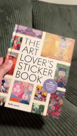 The coolest coffee table book! #coffeetablebook #book #art #stickers #booklover 