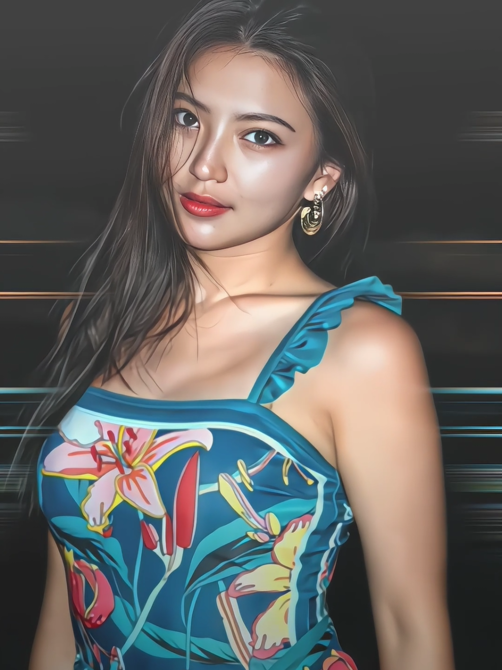 mode pantai 😋 #graciajkt48 #shaniagracia 