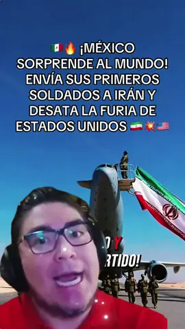 Mexico apoyara a Irán!!! #iran #israel #politica #morena #guerra  