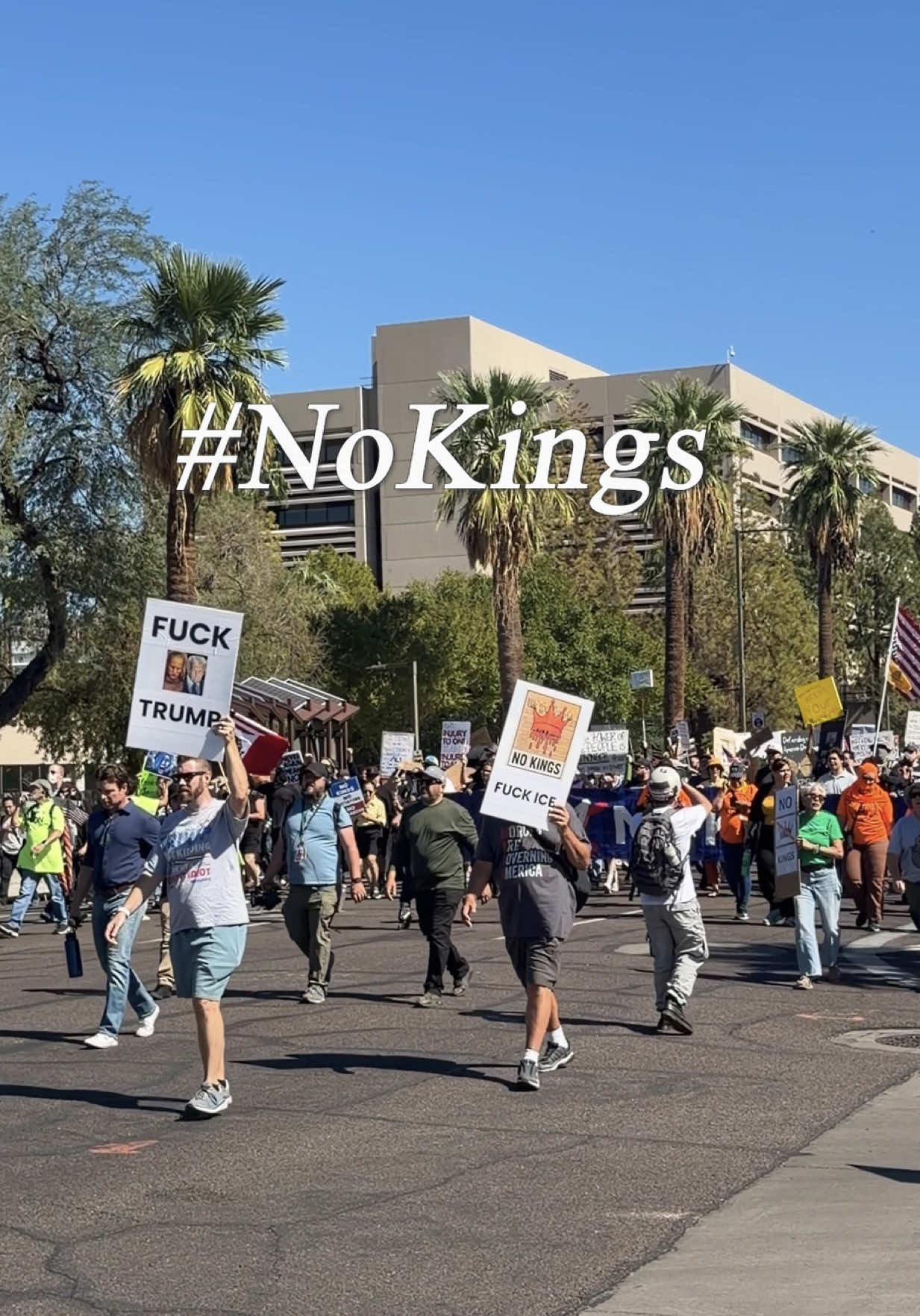 #nokings in the USA #fyp #BlackTikTok #latino 