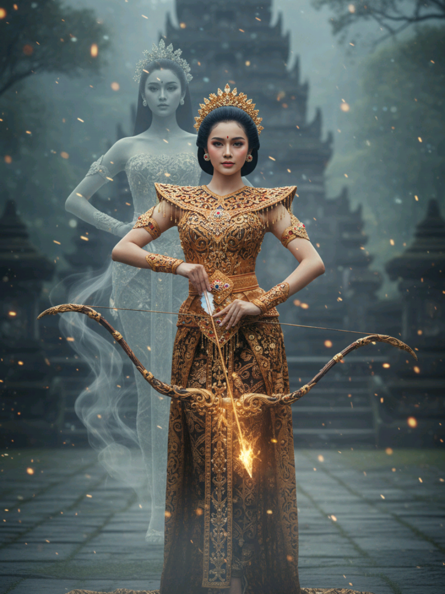 yu,ramekan budaya Indonesia kawan #indonesia #kebaya #Ai #geminiAi 