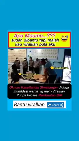 Berita terbaru !! Oknum Kasatlantas Simalungun diduga intimidasi warga yang mem-viralkan pungli proses pembuatan Surat Ijin Mengemudi (SIM). di provinsi Sumatera Utara. #viral #fyp #sosialmedia #berantaskorupsi #indonesiamaju🇮🇩 