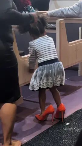 If I had a daughter, you best believe this would be her, FLY shoes and praise in her step! #Worship has no AGE limit!  
