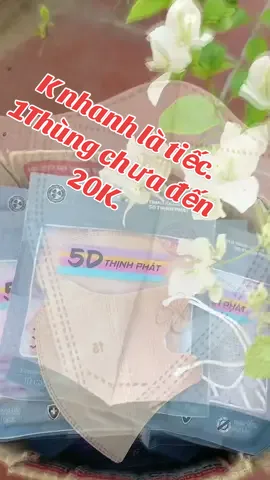 Khẩu Trang 5d Thịnh phát Form đẹp đeo êm lọc bụi đỉnh #khautrangthinhphat #khautrang5d #xuhuong #muataitiktokshop #bongkhautrang 