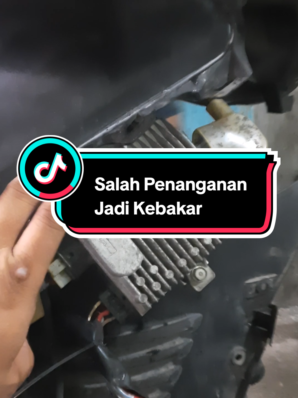 Kabel Kebakar Karna Salah Penanganan.  #pcx160 #mandorhomeproject #cirebon 