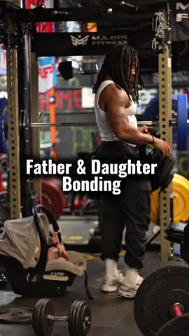 Father & Daughter ❤️ #dadtok #fyp #boomlumbus #boomfamily #gymlove 