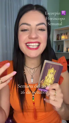 Escorpio ♏️ horóscopo semanal #predicciones #escorpio #horoscoposemanal #tarot 
