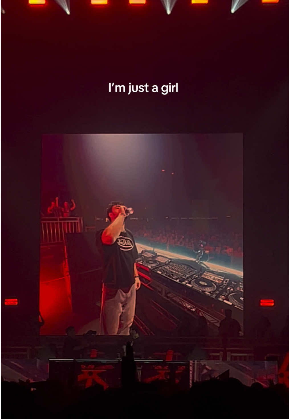 Only thing missing is a crop top  @CRANKDAT  #fatherfigure #crankdat #justagirl #dubstep #ravegirl 