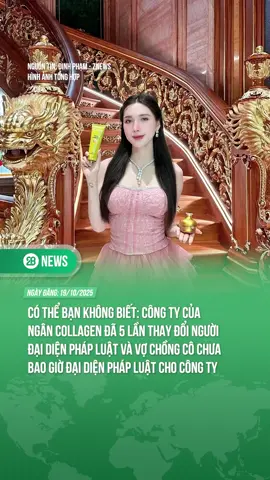 VỢ CHỒNG NGÂN COLLAGEN CHƯA TỪNG BAO GIỜ ĐẠI DIỆN PHÁP LUẬT #theanh28 #theanh28news #tiktoknews 