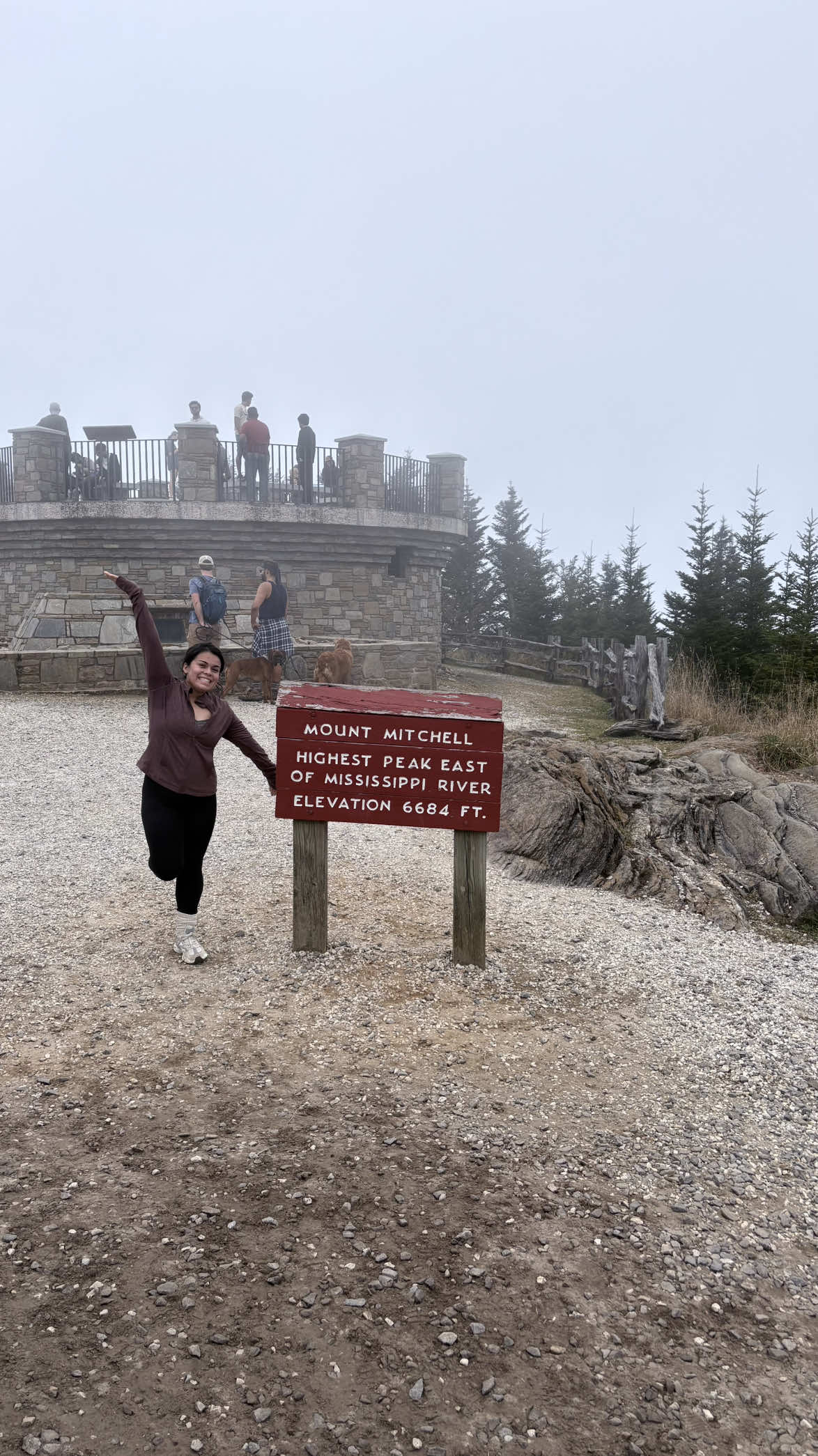 What an amazing experience!  #Hiking #mtmitchell #ashville #fyp 