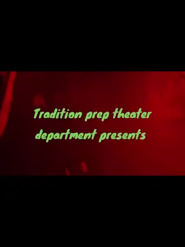It was a scare fest at Tradition Preparatory High School the theater department did great! 🎃 👻 