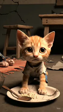 The poor kitten's sad life 😭#catsoftiktok #worldcelebrities #milionviews #meow #aishorts #aioficial1 #hearttouching #mustwatch