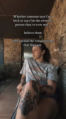 you get what you give. 