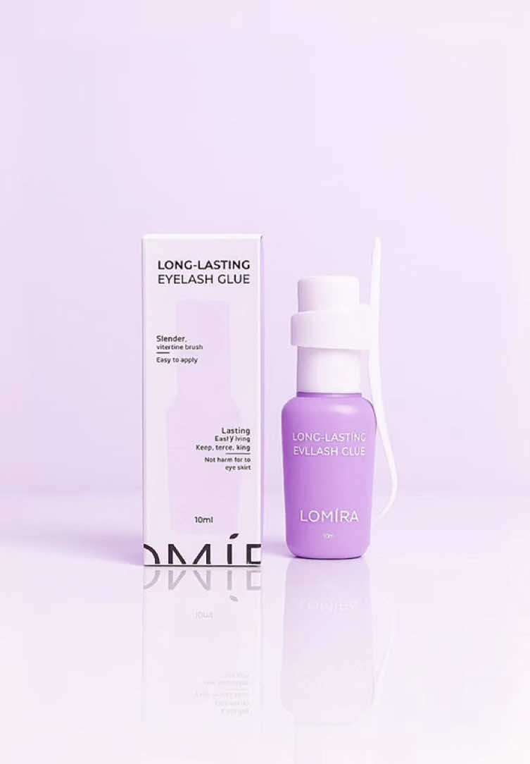 Eyelash glue Long-Lasting || Lomira Edition #lomiraidn #Lomira #eyelashglue #cantikgakharusmahal #foryoupage 