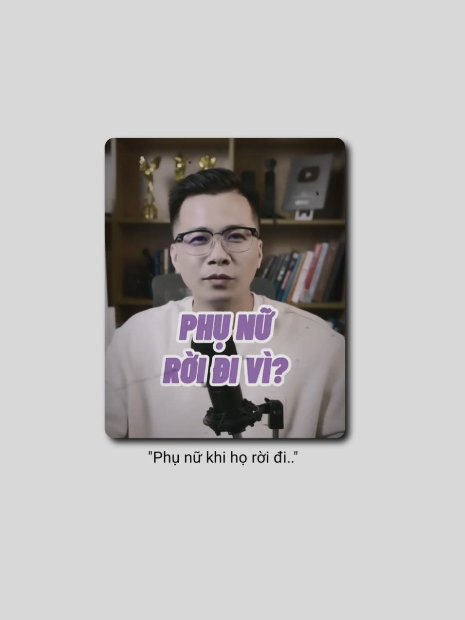 Phụ nữ khi họ rời đi.. #viral #thinhhanh #podcast #tamtrang #xuhuong 