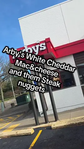 Them Steak nuggets remind me of roast beef... I dont know how to explain it,but that mac is bomb 💣💥#arbys #fyp #foodreview #Foodie #arbyssteaknuggets 