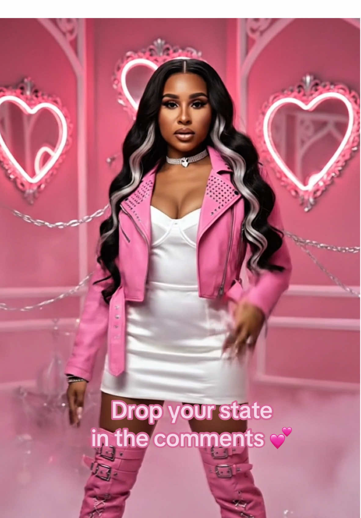 #pink #aiprompt #aiportrait #pinktok #ai #digitalartist 