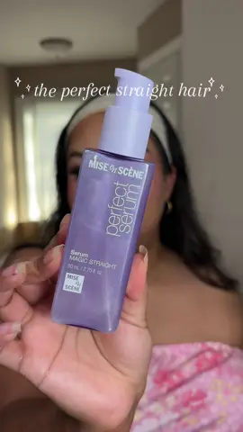 girl idk what they put in this bottle but OMG my hair looked SO good and with the perfect amount of shine. 10/10 for me, it also smells like roses ! Now available on Amazon ❤️ @Amazon Beauty @MISEENSCENE US  #miseenscene #perfectoriginalserum #hairoil #fyp #amazonbeautyfinds  