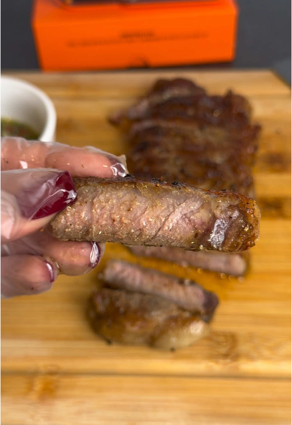 Medium-well perfection every time 🔥 with ThermoPro TempSpike Plus and there’s even an option with two probes so you can track two steaks (or proteins) at once! 🥩 Use code: TEMPNEKENYA . . . . . . . . #steaklover #thermopro #foodtiktok #steaktiktok 
