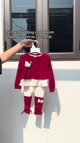 Lại 1 set thu đông cho bé xinh mà mới toanh nè các mẹ ơi #xuhuong #trending #quanaotreem #fyp #tiktok 