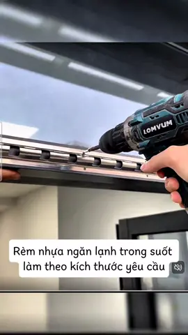 Rèm nhựa ngăn lạnh trong suốt ,làm theo mọi kích thước yêu cầu. #remngandieuhoa #remnhuanganlanhpvc #remnganlanh #remnganphongmaylanh 
