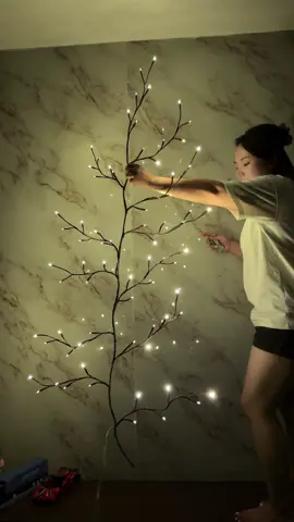 Đèn nhấp nháy dạng nhánh cây uốn thoải mái siêu đẹp #thaotep #zeedio 