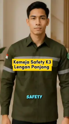 Kemeja Safety K3 Pria Lengan Panjang #kemejaproyeksafety #kemejasafetyproyekpria #kemejasafetypria #kemejasafetyproyek #kemejasafetypriakeren 