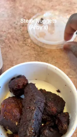 #arbys #steaknuggets #foodtiktok #fyp #wehavethemeats 