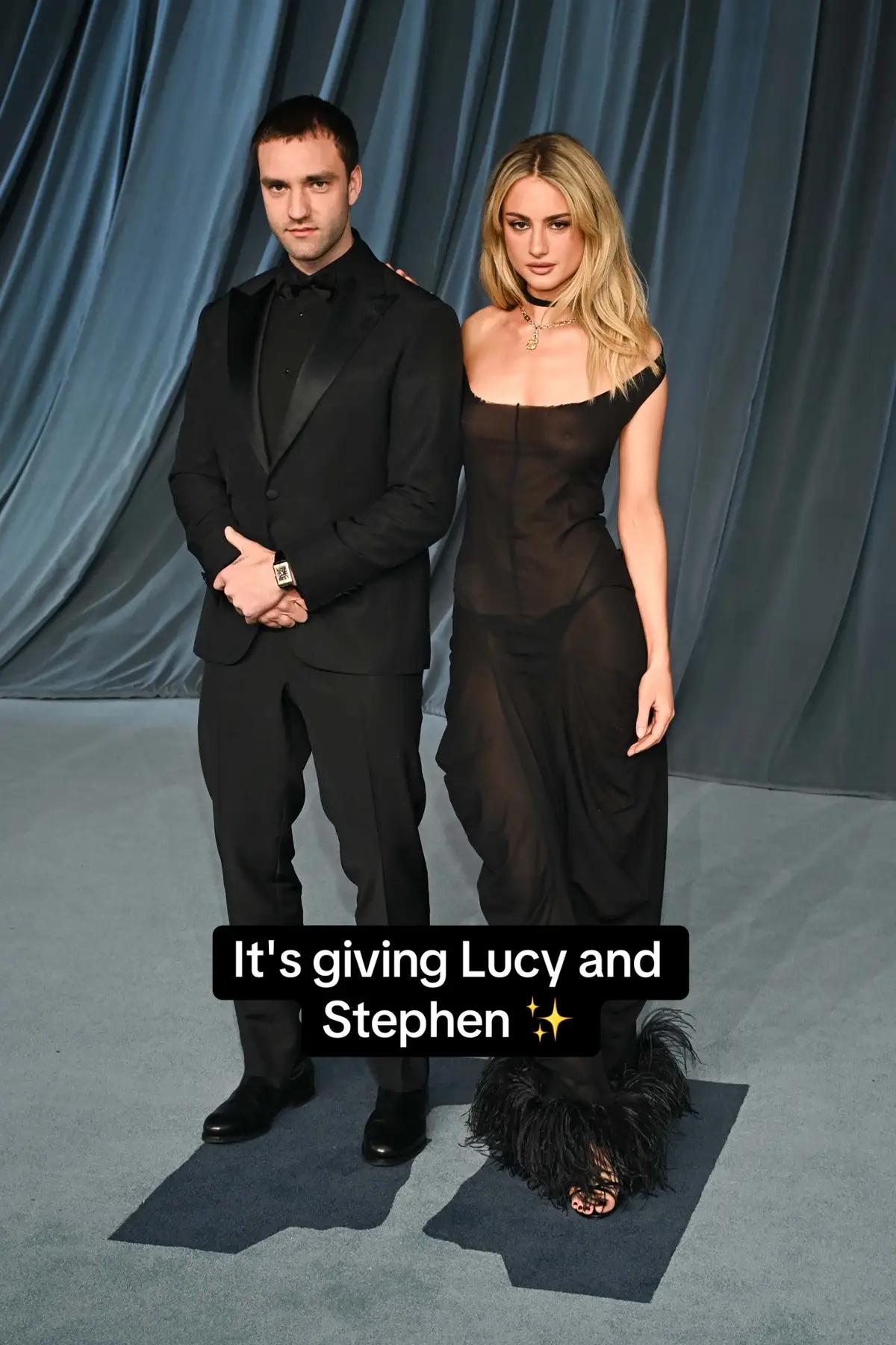 It's giving Lucy and Stephen ✨