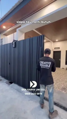 pagar minimalis double sliding moder terbaru.  #pagardoublesliding #pagarrumahminimalismodelterbaru  #pagarminimalismodern #duakaryaunggul #pagarminimalismodern 