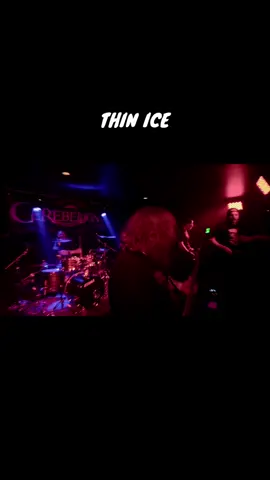“Thin Ice” live (studio version audio) 9/5/25 in Costa Mesa CA. 🤘😆🤘#cerebellion #metal #metalhead #headbanger #metalmusic   