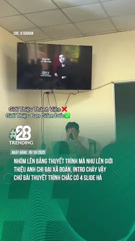 COI THUYẾT TRÌNH ❎ XEM INTRO ✅  #theanh28trending #tiktoknews #theanh28 #tiktokgiaitri 
